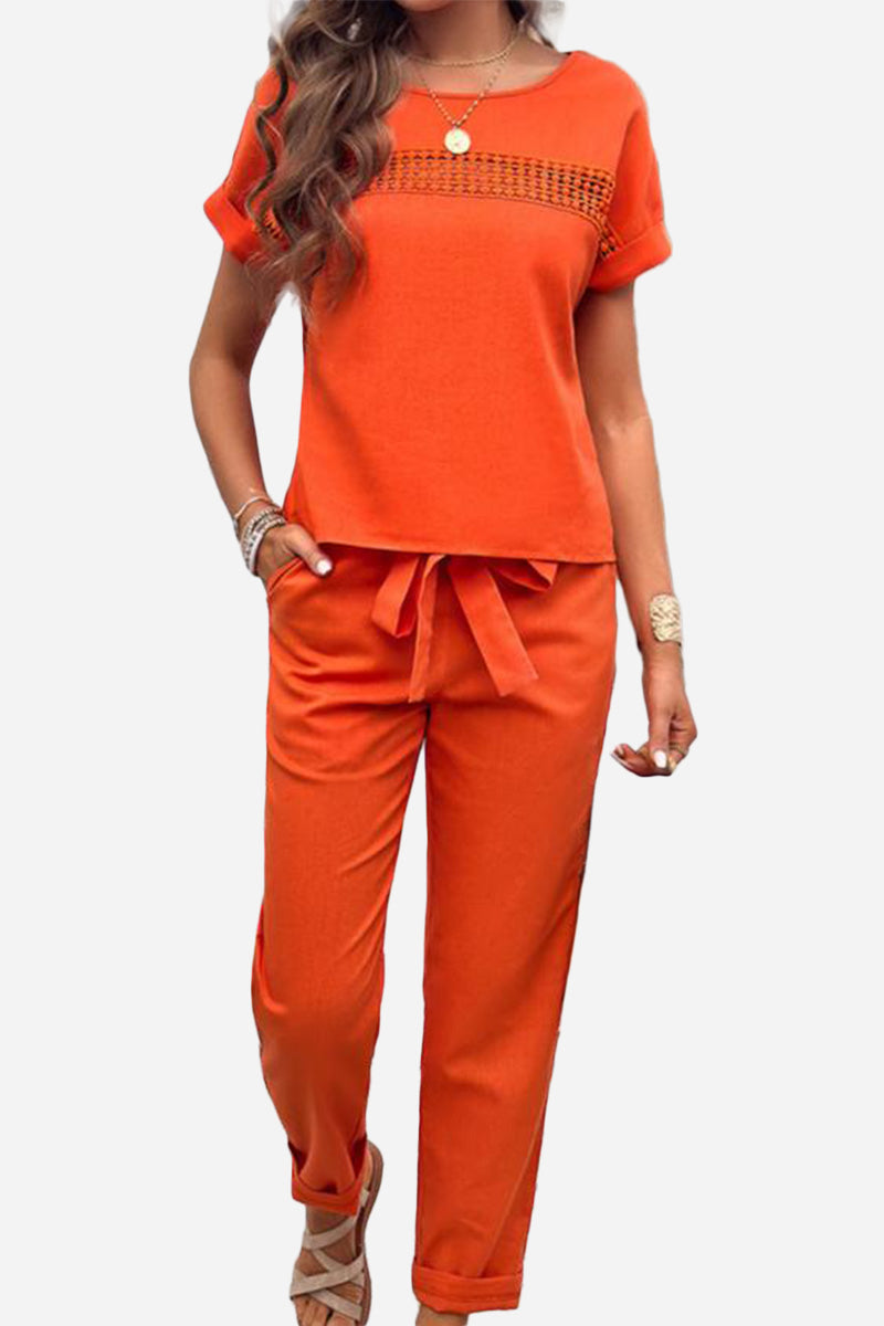 100% Cotton Total Comfort Two-Piece Set