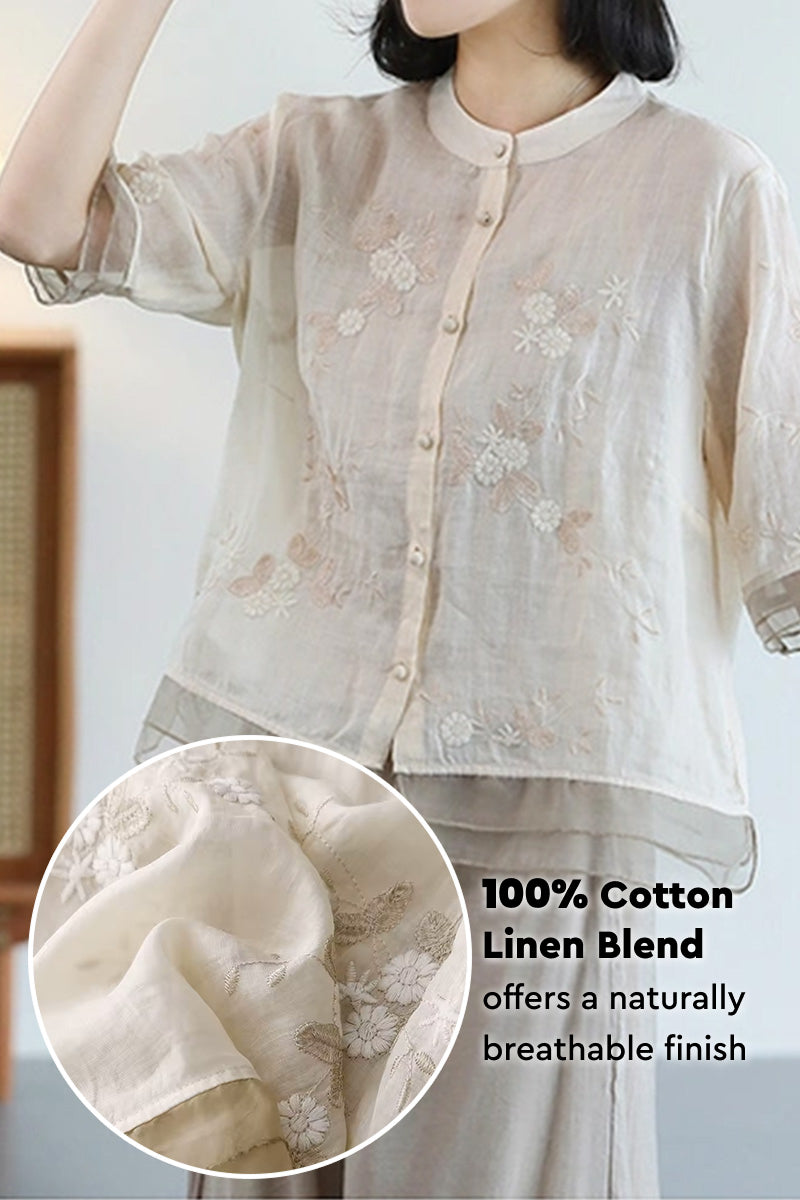 100% Cotton Linen Tuscany Rise 2 Piece Set