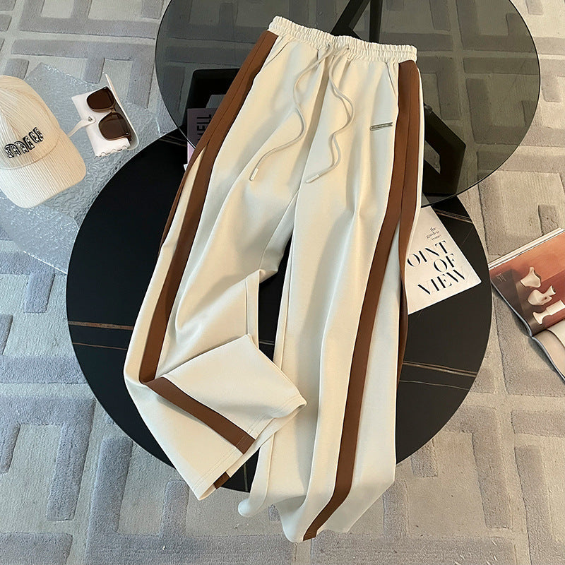 Niche Casual Sportswear Set with Hooded Jacket
