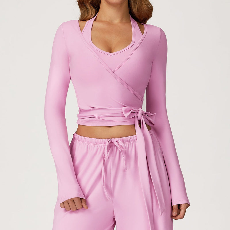 Brushed Long Sleeve Yoga Top