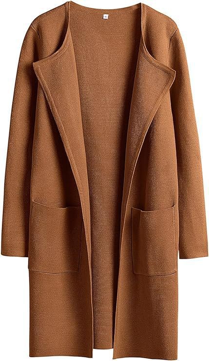 Comfortable Casual Lapel Woolen Jacket for Women
