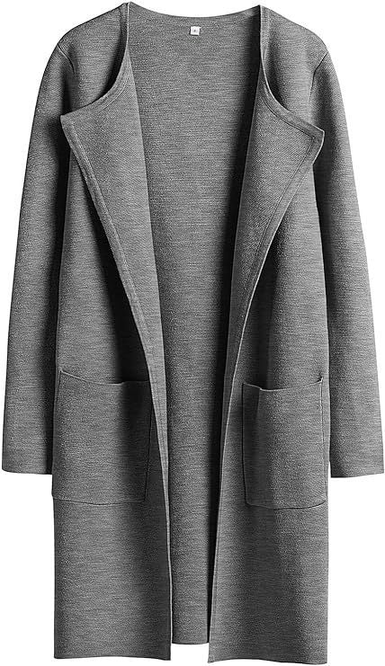 Comfortable Casual Lapel Woolen Jacket for Women
