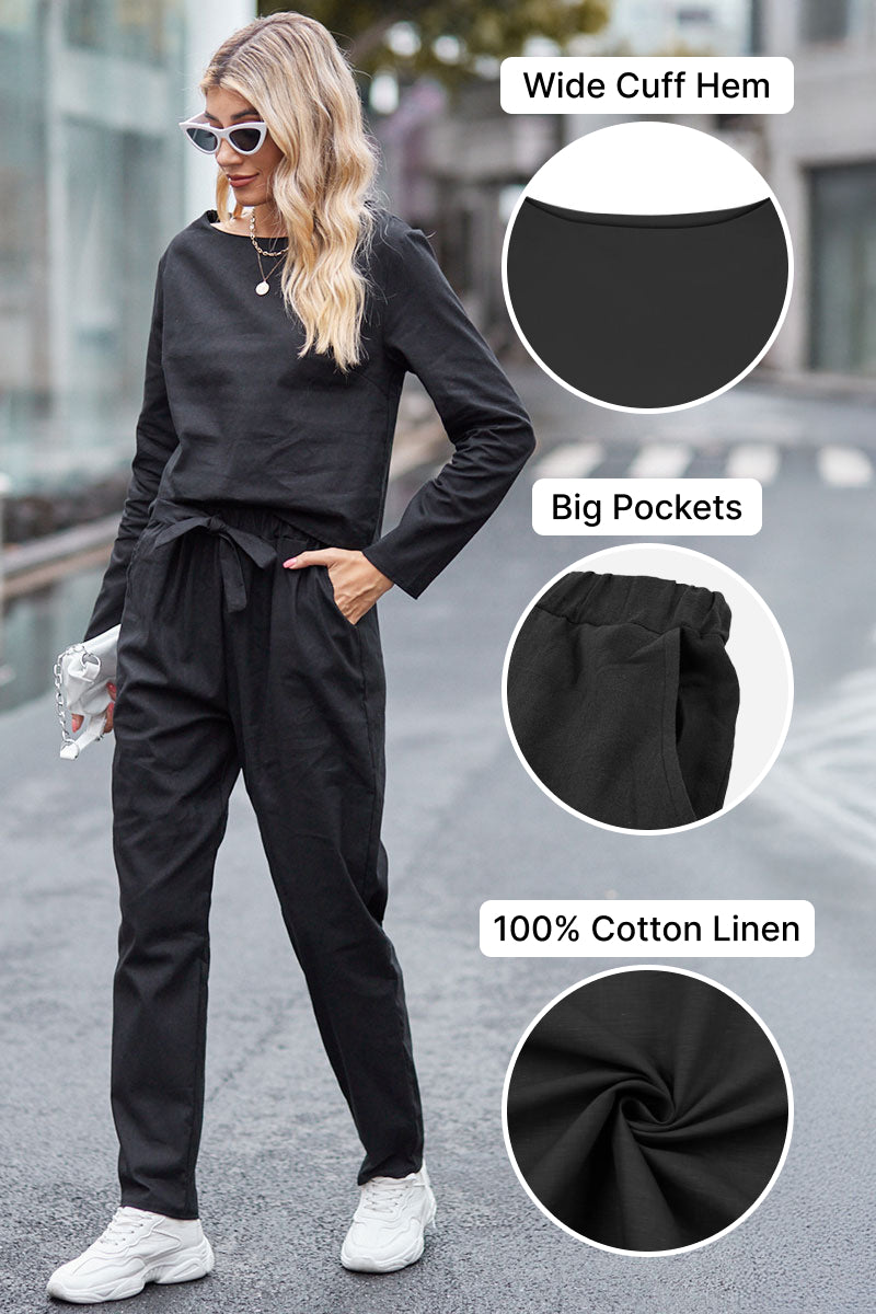 Cotton-Linen Monochrome Capsule