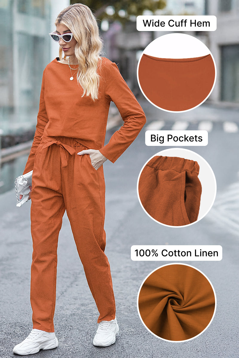 Cotton-Linen Monochrome Capsule