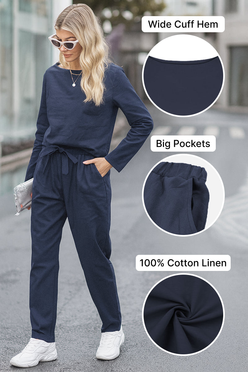 Cotton-Linen Monochrome Capsule