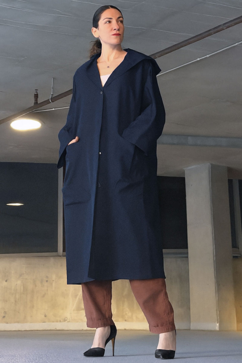 One Size Fits All Oversized Water Resistant Windbreaker Jacket