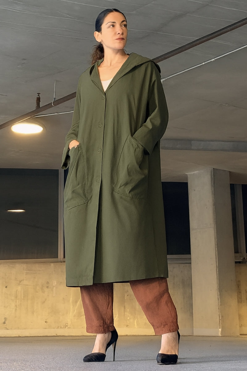 One Size Fits All Oversized Water Resistant Windbreaker Jacket
