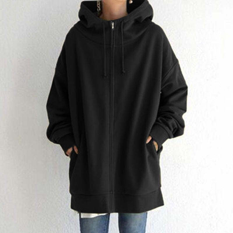 Personalized Zip-Up Hooded Fleece Sweatshirt