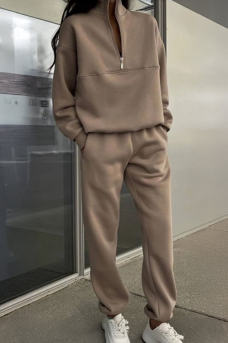 The Essential Edit: Cotton Blend Tracksuit