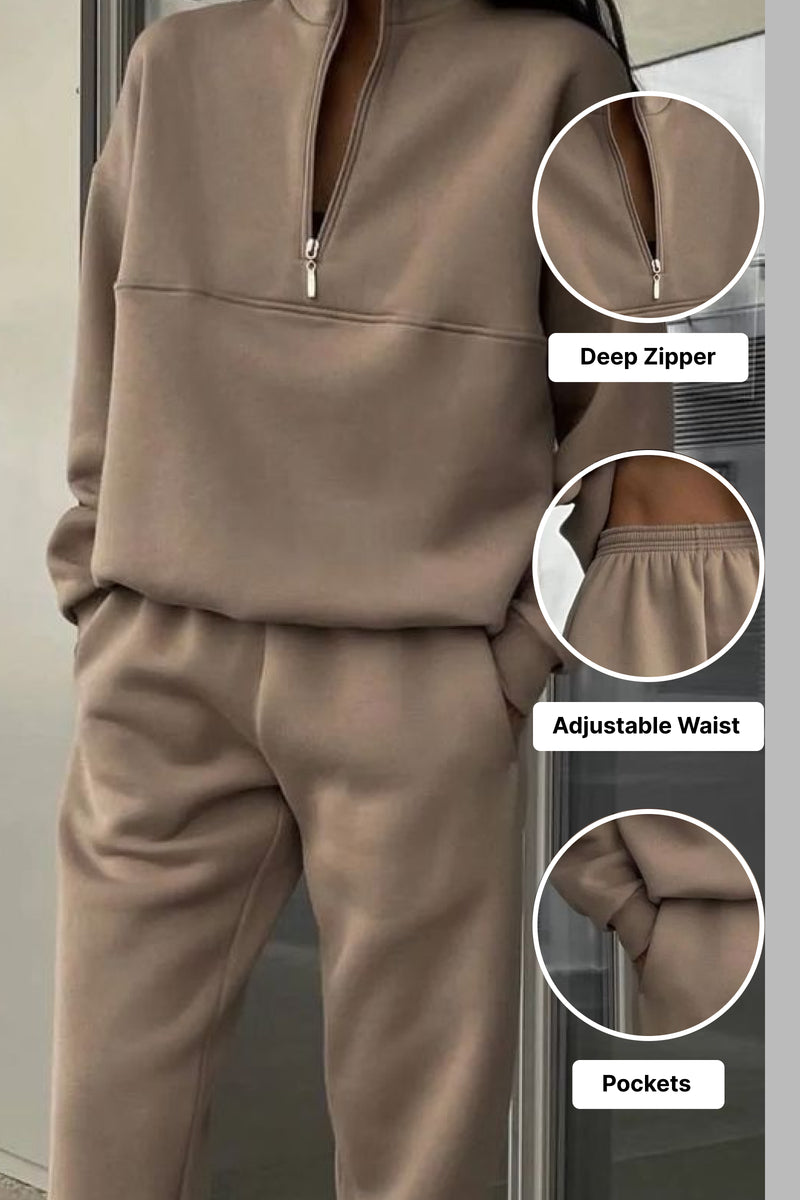 The Essential Edit: Cotton Blend Tracksuit