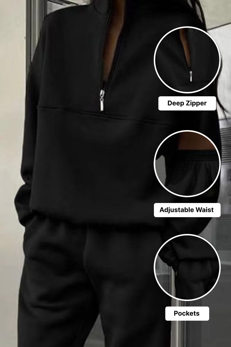 The Essential Edit: Cotton Blend Tracksuit