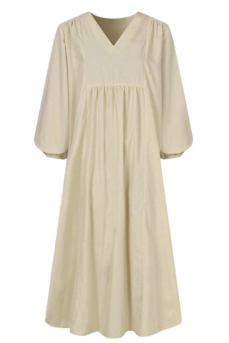 Midi Long Sleeve Spring Dress