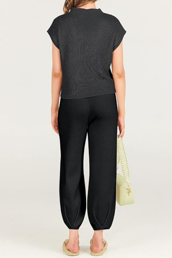 Relaxed Knit Two-Piece Set